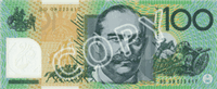 100 Australian dollars (Reverse)