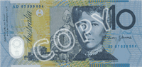 10 Australian dollars (Reverse)