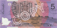 5 Australian dollars (Reverse)