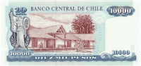 10000 Chilean pesos (Reverse)
