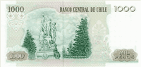 1000 Chilean pesos (Reverse)