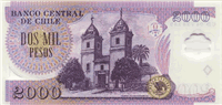 2000 Chilean pesos (Reverse)