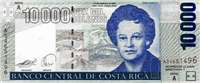 10000 Costa Rican Colones (Obverse)