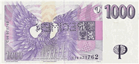 1000 Czech koruny (Reverse)