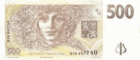 500 Czech koruny (Reverse)