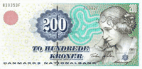 200 Danish kroner (Obverse)