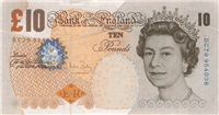 10 Pounds sterling (Obverse)