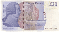 20 Pounds sterling (Reverse)