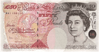 50 Pounds sterling (Obverse)