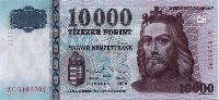 10000 Hungarian forint (Obverse)