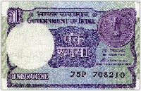 1 Indian rupee (Obverse)
