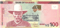 100 Namibian dollars (Obverse)