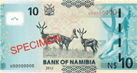 10 Namibian dollars (Reverse)