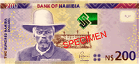 200 Namibian dollars (Obverse)