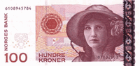 100 Norwegian kroner (Obverse)
