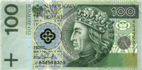 100 Polish złoty (Obverse)