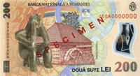200 Romanian lei (Reverse)