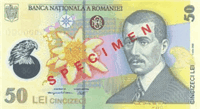 50 Romanian lei (Obverse)