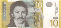10 Serbian dinara (Obverse)