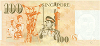 100 Singapore dollar (Reverse)