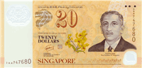 20 Singapore dollar (Obverse)