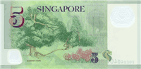 5 Singapore dollar (Reverse)