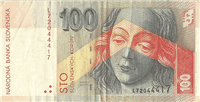 100 Slovak korunas (Obverse)