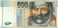 500 Slovak korunas (Obverse)
