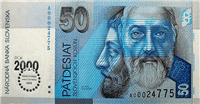 50 Slovak korunas (Obverse)