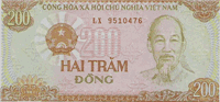 200 Vietnamese đồng (Obverse)