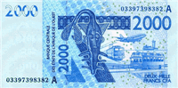 2000 West African CFA francs (Obverse)